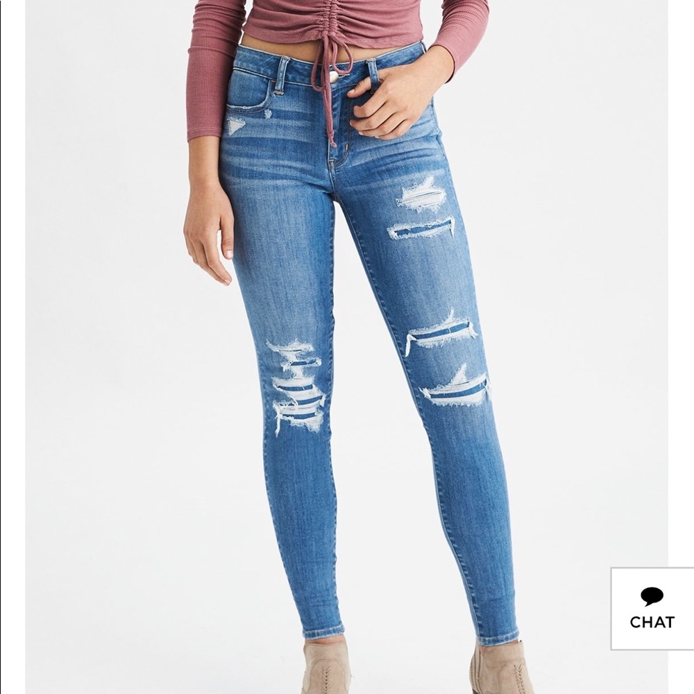 american eagle jeans size 8